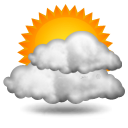 mostly cloudy Weather forecast for today: mostly cloudy