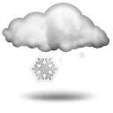 light snowfall Weather forecast for today: light snowfall